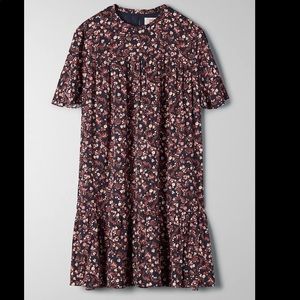 Aritzia Little Moon Campari Dress XXS